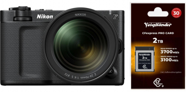 Nikon ZR + Z 24-70mm f4 + Voigtländer CFexpress Professional 2TB Typ-B