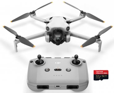 DJI Mini 4 Pro + RC-N2 + SanDisk micro SDXC Extreme Pro 64GB 200MB/s