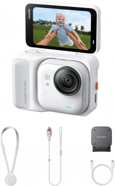 INSTA360 GO Ultra Standard Bundle (Arctic White)