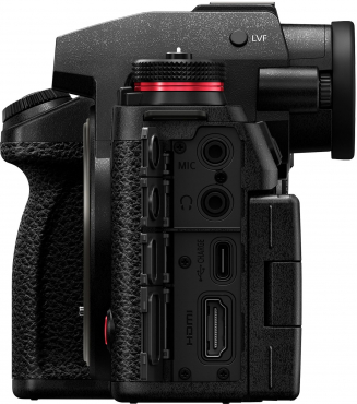 Panasonic Lumix DC-S1RII + XLR-Mikrofonadapter DMW-XLR2