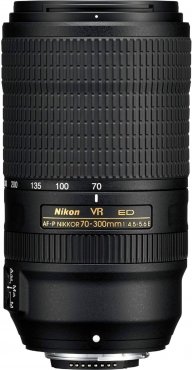 Nikon AF-P Nikkor 70-300mm f4.5-5.6E ED VR