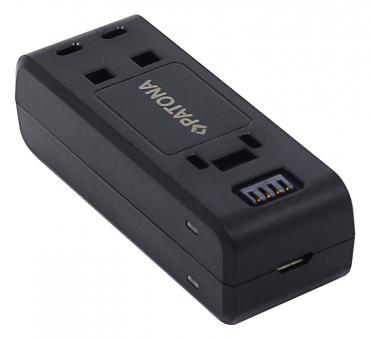 PATONA Chargeur USB double pour Insta360 ONE R 360 ONE RS INST100-04