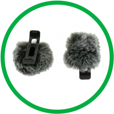 PATONA Premium Wireless Mikrofonset M16 mit 2 Sendern und 1 Empfänger