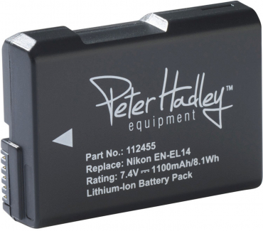 Peter Hadley EN-EL14 battery