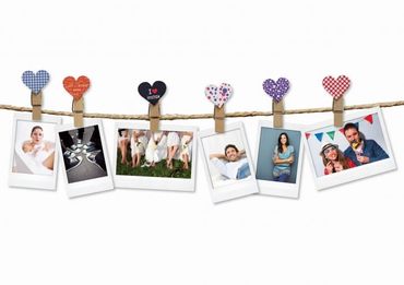 Fujifilm Instax Design Clips 10er Set Hearts