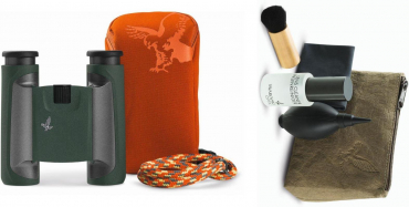 Swarovski CL Pocket 8x25 Grün+Mountain Basispaket für Vogelbeobachtung