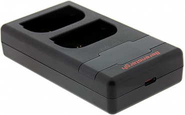 Berenstargh Ladegerät Canon LP-E6 EOS 60D, 70D 5D,6D,7D + USB-C Kabel