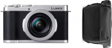 Panasonic Lumix L10 silber + Peak Design Everyday 3L Sling-Tasche
