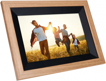 Rollei Smart Frame WiFi 105 Wooden Braun