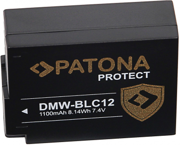 PATONA Dual USB Ladegerät + 2x Akku DMW-BLC12