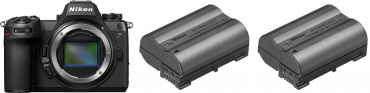 Nikon Z6 III + 2 EN-EL15c batteries