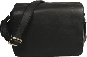 Kalahari KAAMA LS-16 Fototasche Nappaleder schwarz