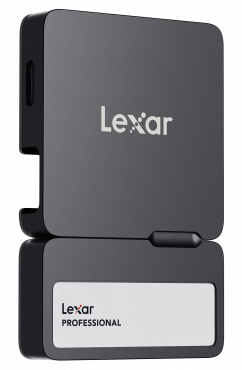 Lexar Go Portable SSD SL400 2TB Black inkl. Hub Black