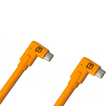 TetherTools TetherPro USB-C Right Angle 2x orange