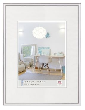 Walther Plastic frame KV040S New Lifestyle 30x40cm silver