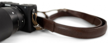 Compagnon The strap marron foncé
