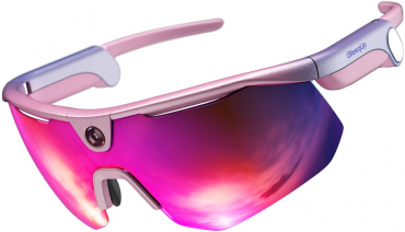 BleeqUp Ranger AI Sports Camera Glasses, Pink