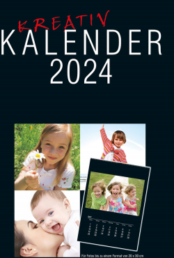 Kalender 2025 für 20x30 Fotos 5er Pack