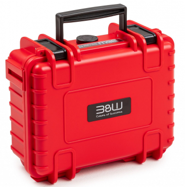 B&W Insta360 X3 Case Type 500 Red