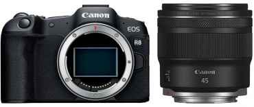 Canon EOS R8 + RF 45mm f1,2 STM