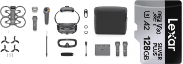 DJI Avata 2 Fly More Combo (Three Batteries) + Lexar Silver Plus 128GB