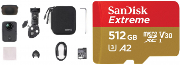 DJI Osmo 360 II Limitless Riding Combo + SanDisk Extreme 512GB - 6073114 DJI Osmo 360 II Limitless Riding Combo + SanDisk Extreme 512GB