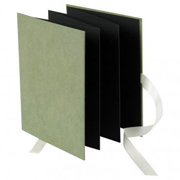 Goldbuch Leporello Smoke Green 15,5x19 cm