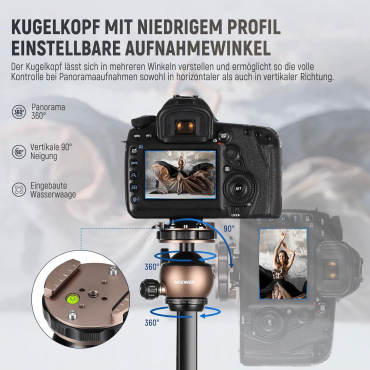 NEEWER LT35 Carbon-Reisestativ