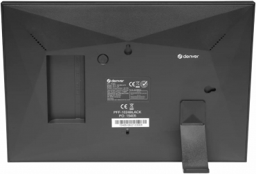 Denver Frameo 1024B Digitaler Bilderrahmen Schwarz 10,1 Zoll