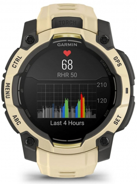 Garmin Instinct® 3 45mm AMOLED Grau Citrine