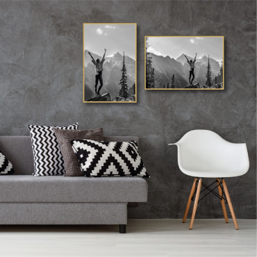 Haes cadre plastique EF9G Easy Frame 40x60cm or