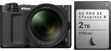 Nikon ZR + 24-70mm f4 S + Angelbird PRO CFexpress v4 II 2TB Typ B