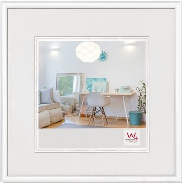 Walther Kunststoffrahmen KV010W New Lifestyle 10x10cm weiß