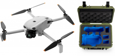 DJI Lito X1 + B&W Case Typ 2000 bronze/grün