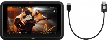 Atomos Ninja RAW 5 HDR Monitor + 4k Locking Full to Full HDMI 30cm