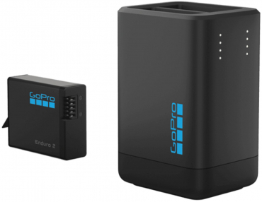 GoPro Dual Charger + Enduro 2 für Mission 1 / Hero 13