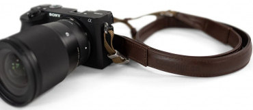 Compagnon The strap marron foncé