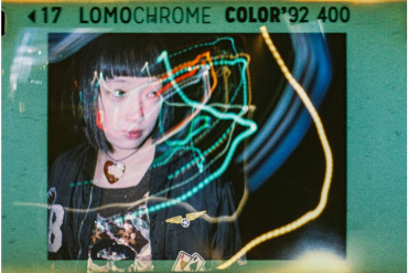 Lomography Lomatic 110 Appareil photo & Flash Métal Nocturne