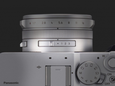 Panasonic Lumix L10 schwarz/silber
