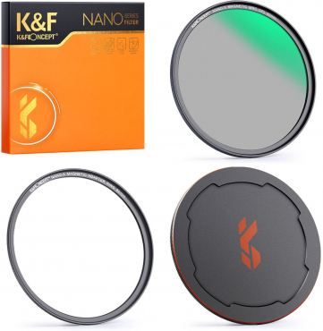 K&F Concept Magnetic CPL Filter Nano X 67mm - 6064457 K&F Concept Magnetic CPL Filter Nano X 67mm