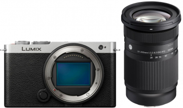 Panasonic Lumix DC-S9 silber/schwarz + Sigma 20-200mm f3,5-6,3