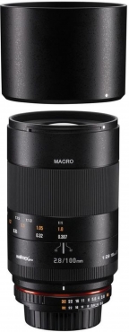 Sony Alpha ILCE 6600 + Walimex pro 100mm F2.8