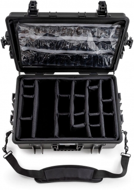 B&W Case Type 6500 mallette durgence noire