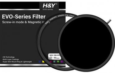 H&Y HD EVO ND3-1000+CPL Filter Kit 77mm