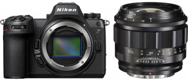 Nikon Z6III + Voigtländer Nokton 50mm f1 asph. Nikon Z noir
