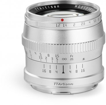 TTArtisan 50mm f1,2 monture L argenté