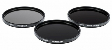 Hoya PROND EX ND Filter Set 8/64/1000 55mm