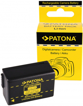 PATONA Dual Ladegerät + 2x Akku DMW-BMB9 