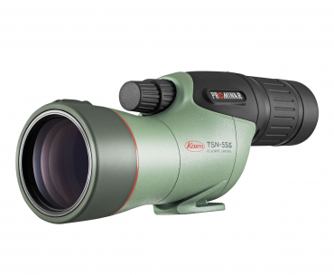 Kowa TSN-55S Prominar spotting scope straight view with 17-40x wide angle zoom