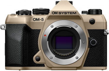 OM System OM-5 Mark II housing beige